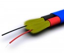 Multimode Fiber Optic Cables FIBER OM3 50/125 2 TWIN LSZH FLAT