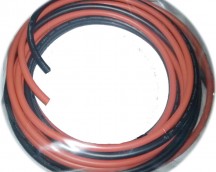 PHOTOVOLTAIC WIRE 4MM BLACK OR RED COLOR