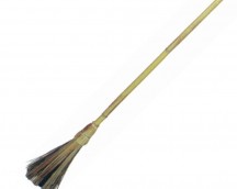 0545-BROOM HANDLE STRAW PALM AND EXTRA SELECTED CANE