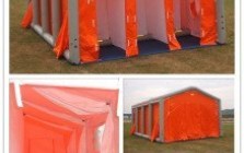 Descontamination tent