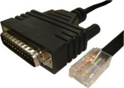 DB25 RJ45 console cable Mº Mº