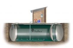 FOR SEWAGE SLUDGE ASSETS WITH DECANTER, COMPRESSOR DIFFUSERS GRILL AND SLUDGE RECIRCULATION SYSTEM
