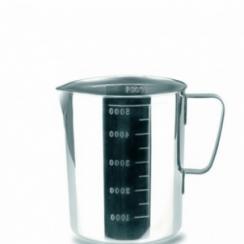 STAINLESS STEEL measuring jug. 18/10 5 LTS
